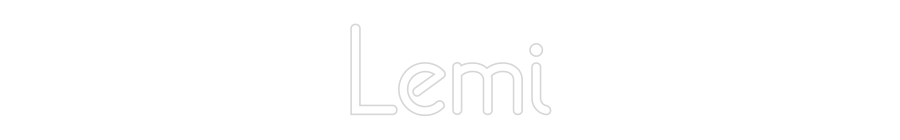 Custom Neon: Lemi