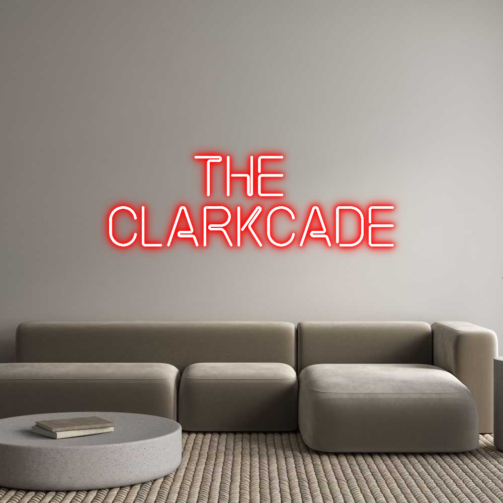 Custom Neon: The 
Clarkcade