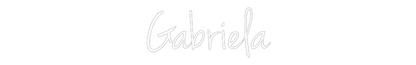 Custom Neon: Gabriela