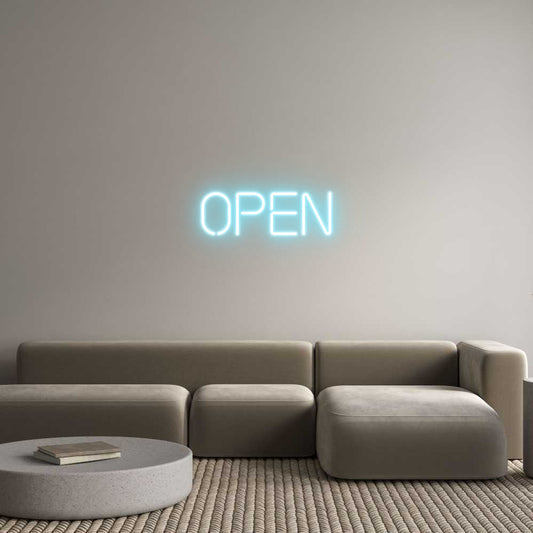 Custom Neon: OPEN