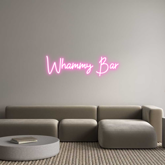 Custom Neon: Whammy Bar
