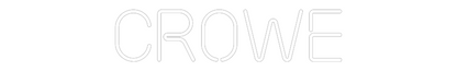 Custom Neon: Crowe
