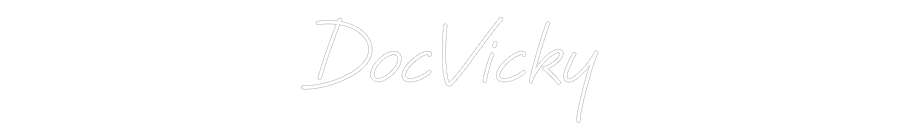 Custom Neon: DocVicky