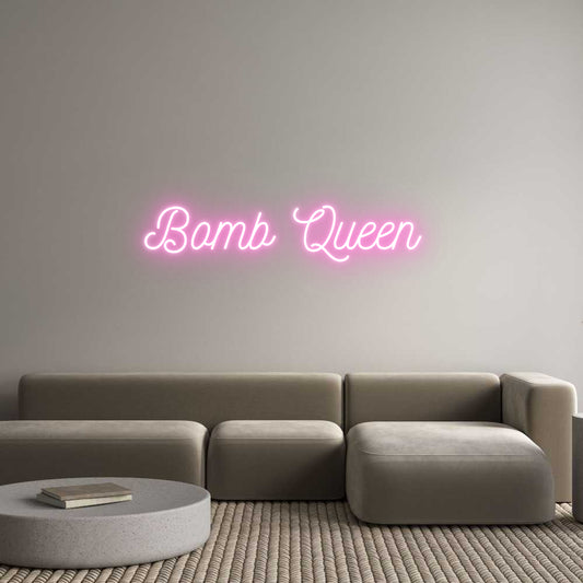 Custom Neon: Bomb Queen