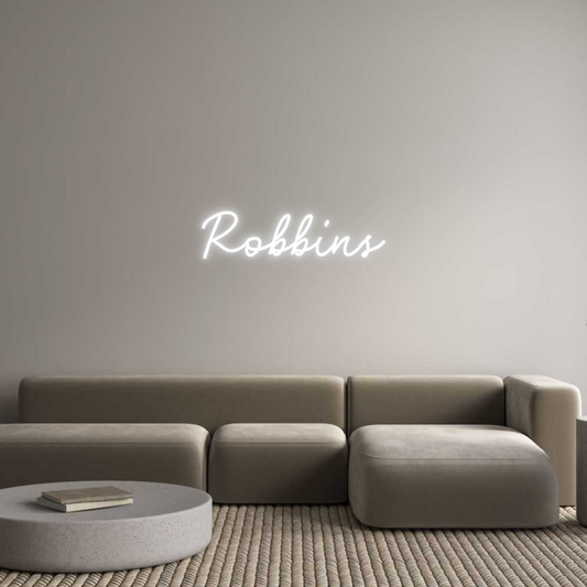 Custom Neon: Robbins