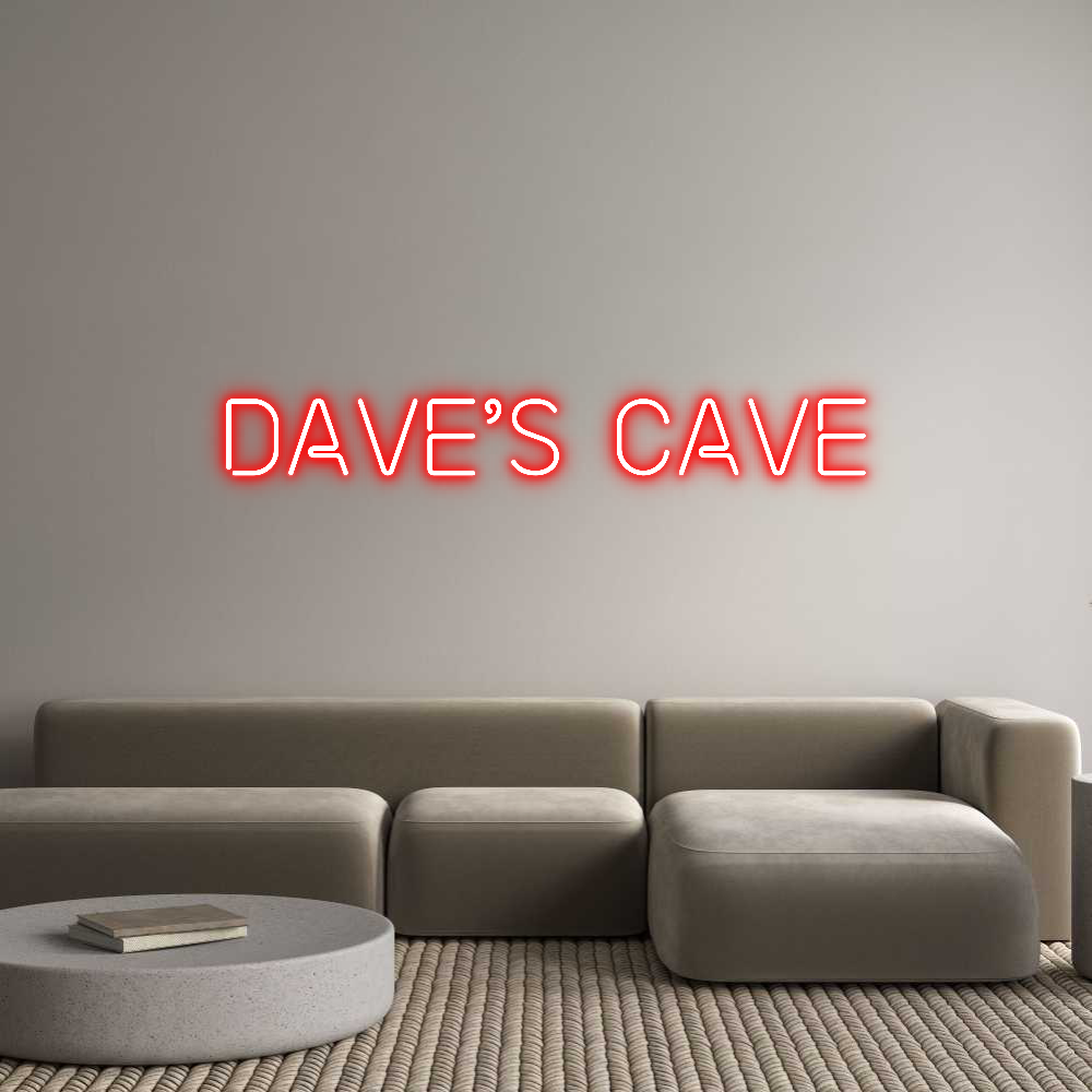 Custom Neon: Dave’s Cave