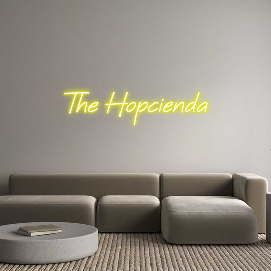 Custom Neon: The Hopcienda