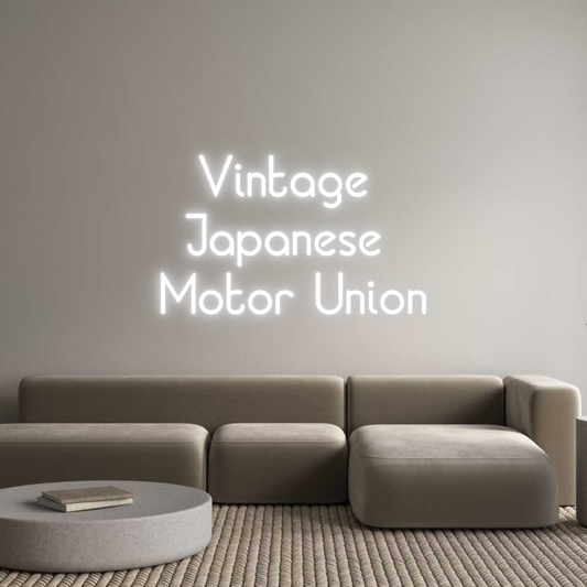 Custom Neon: Vintage 
Jap...