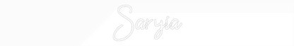 Custom Neon: Saryia