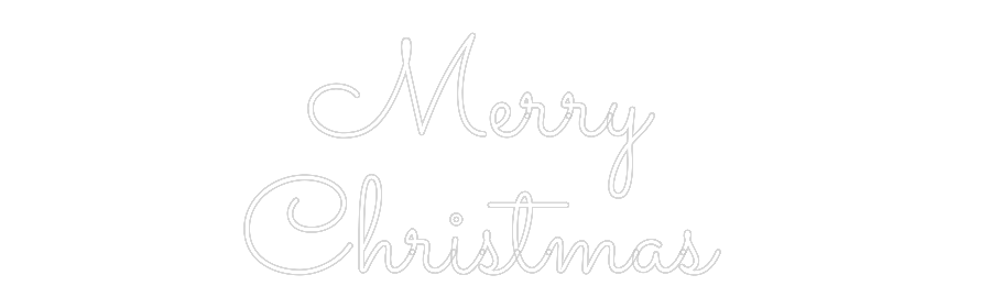 Custom Neon: Merry 
Chris...