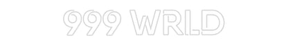Custom Neon: 999 WRLD