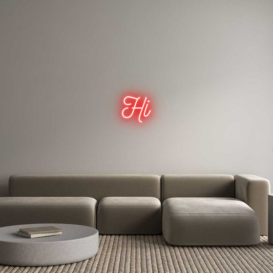 Custom Neon: Hi