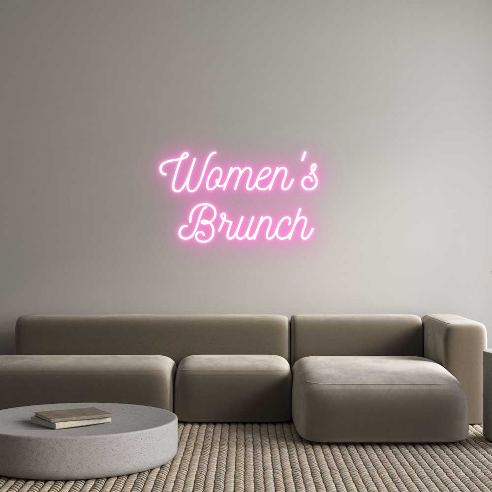 Custom Neon: Women's 
Bru...