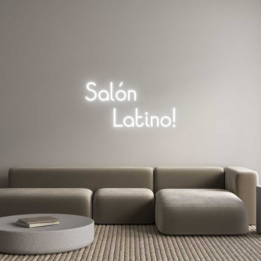 Custom Neon: Salón 
   La...