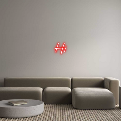 Custom Neon: Hi