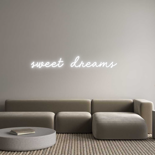 Custom Neon: sweet dreams