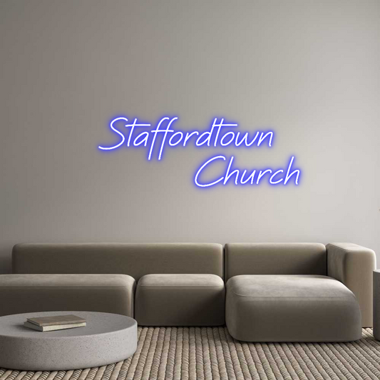 Custom Neon: Staffordtown ...