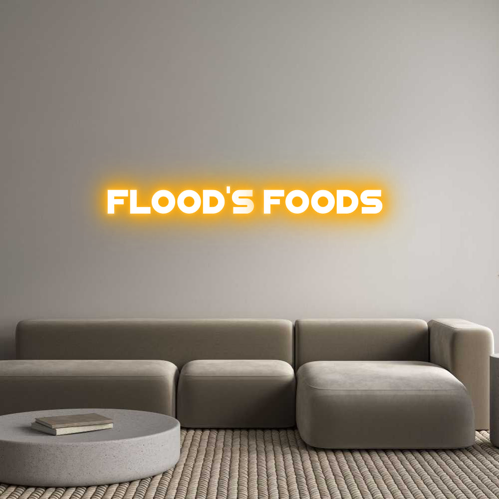 Custom Neon: Flood's Foods