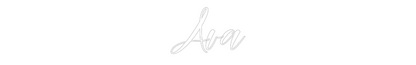Custom Neon: Ava