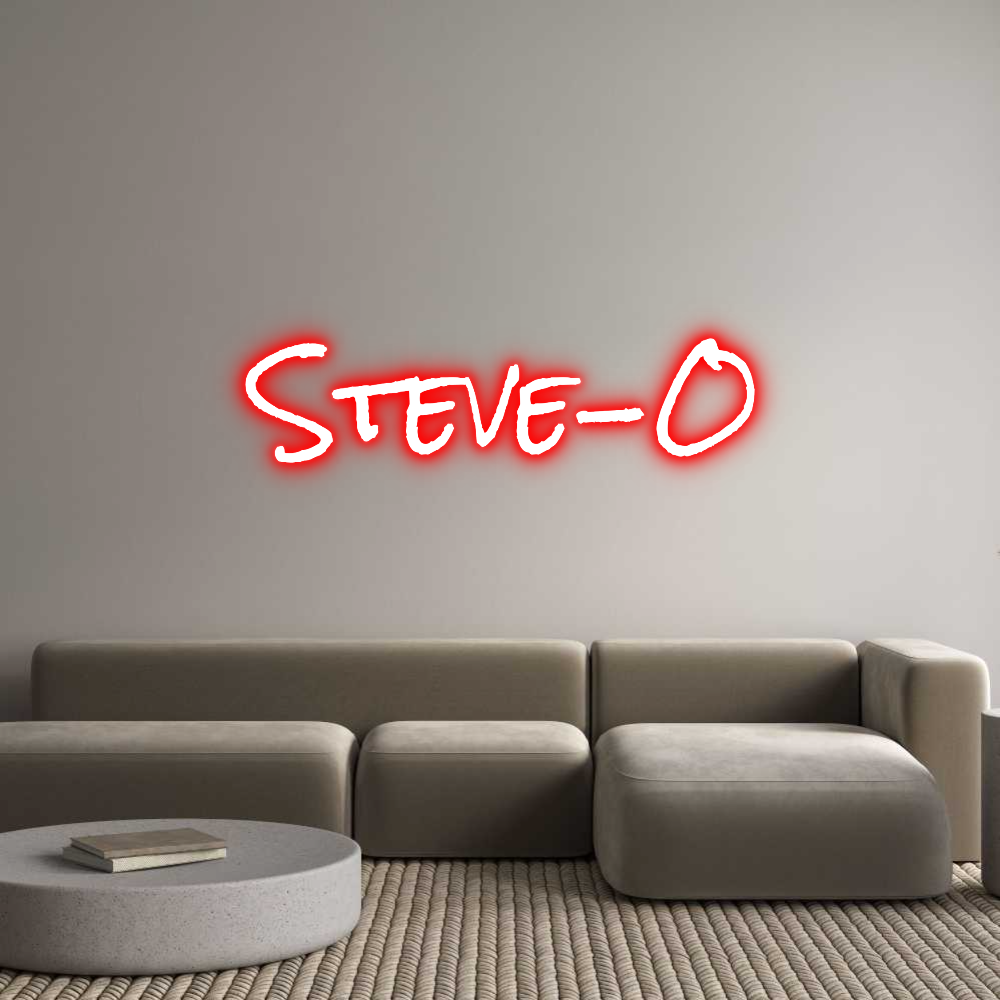Custom Neon: Steve-O