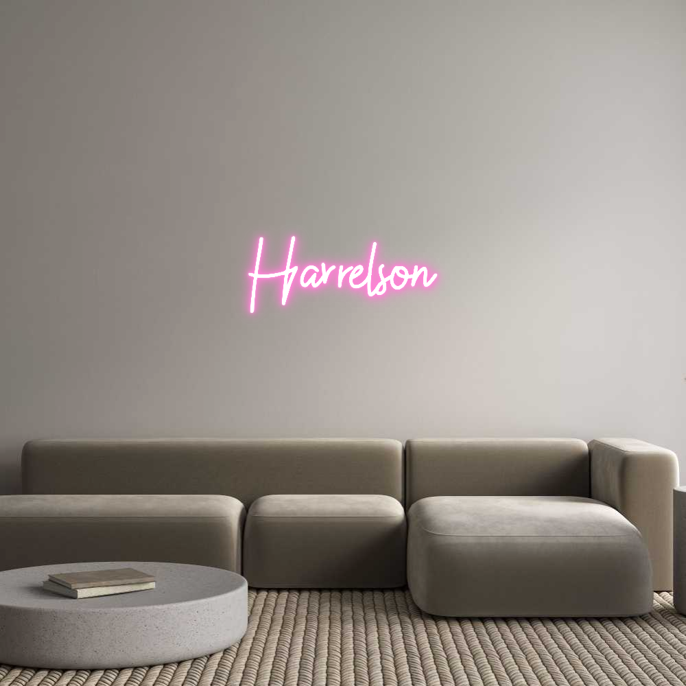 Custom Neon: Harrelson