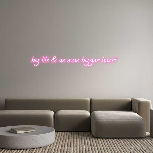 Custom Neon: big tits & an...