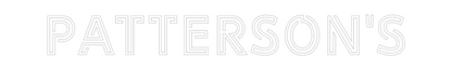 Custom Neon: Patterson's