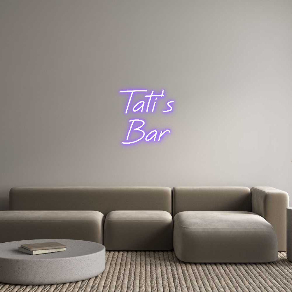 Custom Neon: Tati’s
Bar