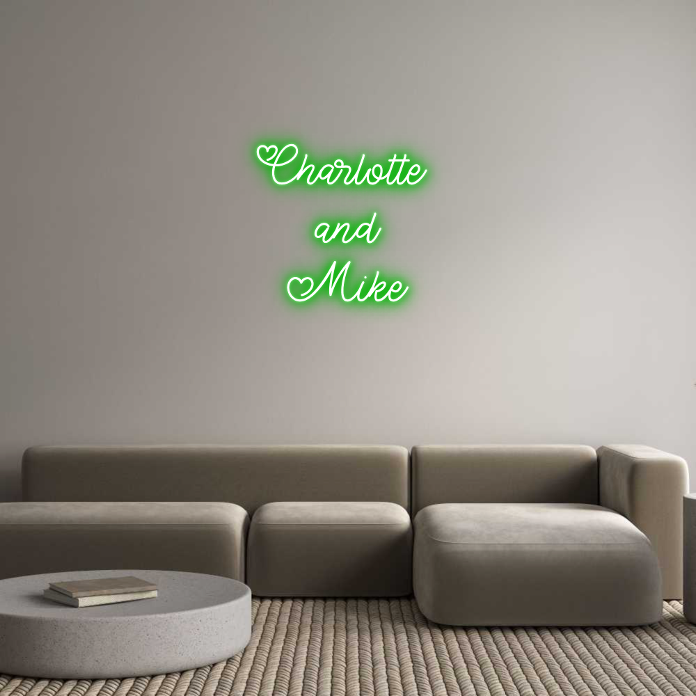 Custom Neon: Charlotte 
a...
