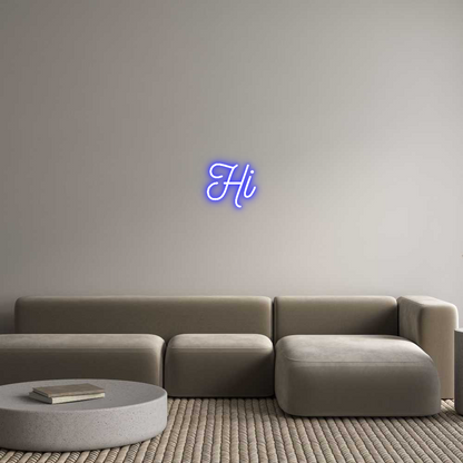 Custom Neon: Hi