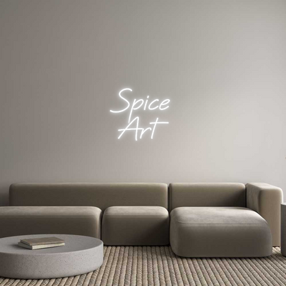 Custom Neon: Spice 
Art