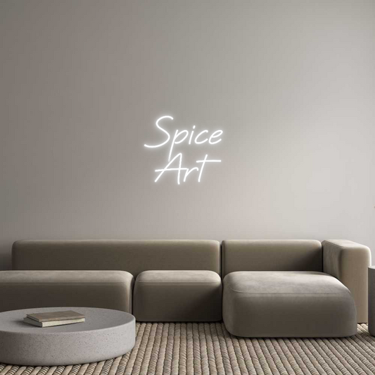 Custom Neon: Spice 
Art