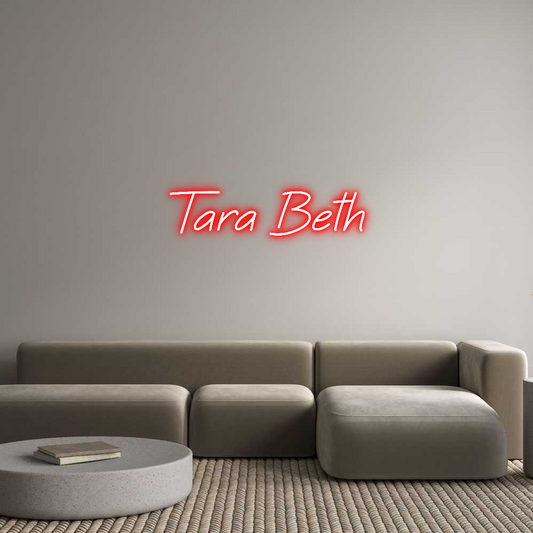 Custom Neon: Tara Beth