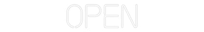 Custom Neon: OPEN