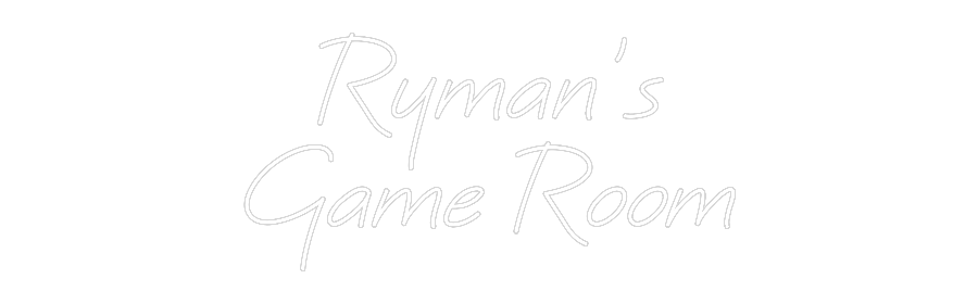 Custom Neon: Ryman’s
Game...