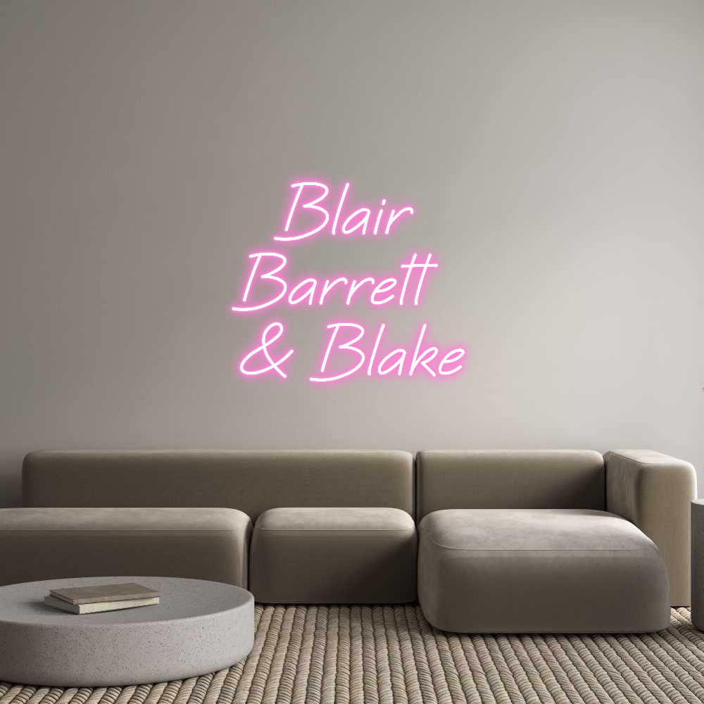Custom Neon: Blair 
Barre...