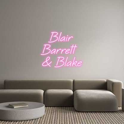 Custom Neon: Blair 
Barre...