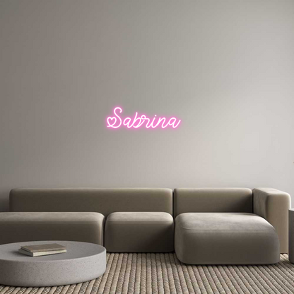 Custom Neon: Sabrina