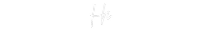 Custom Neon: Hi