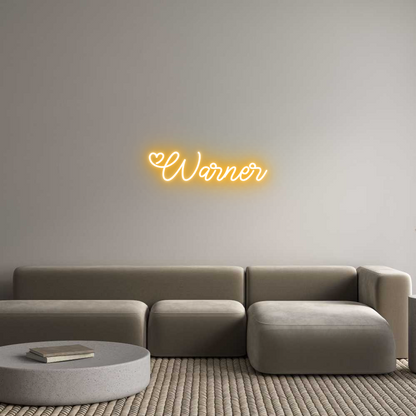 Custom Neon: Warner
