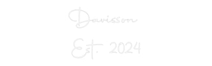 Custom Neon: Davisson 
Es...