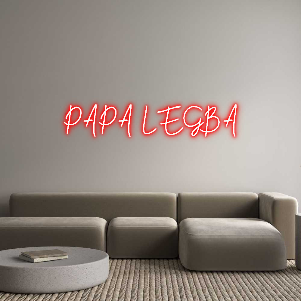 Custom Neon: PAPA LEGBA