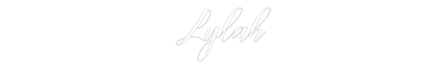 Custom Neon: Lylah