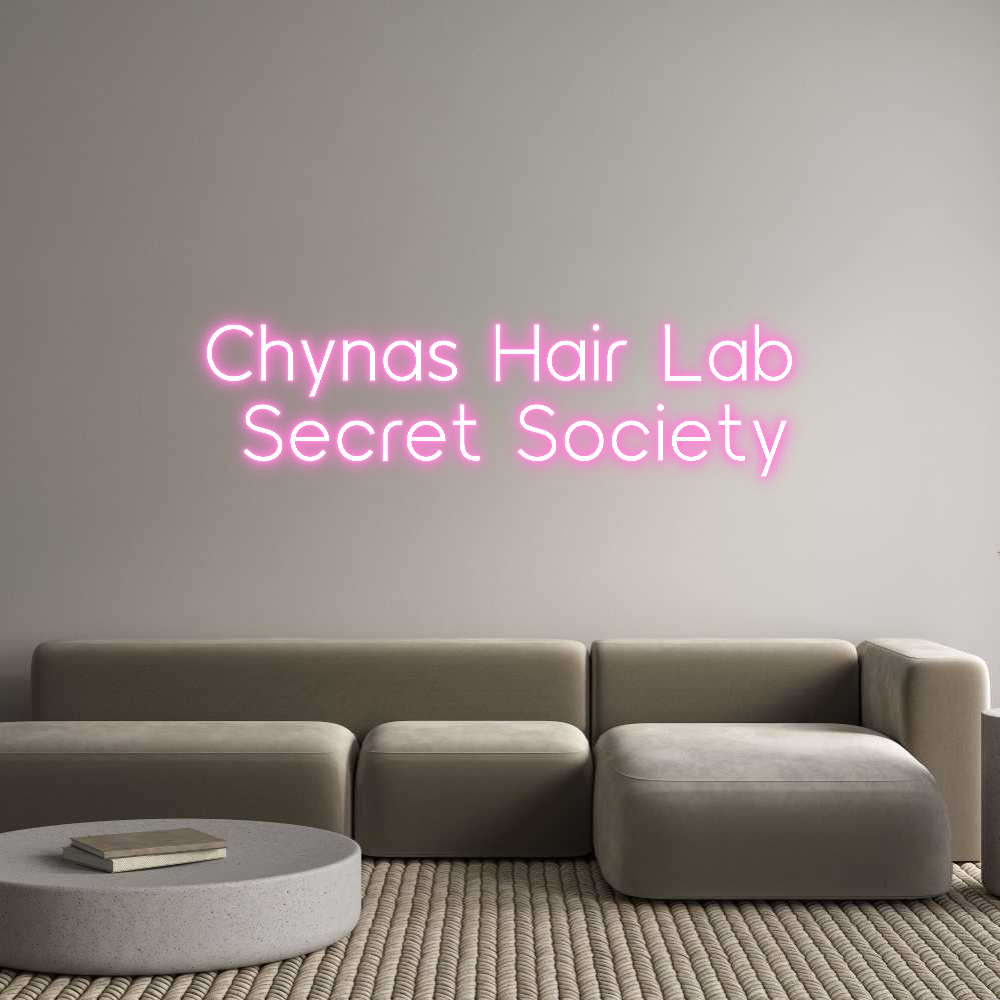 Custom Neon: Chynas Hair L...