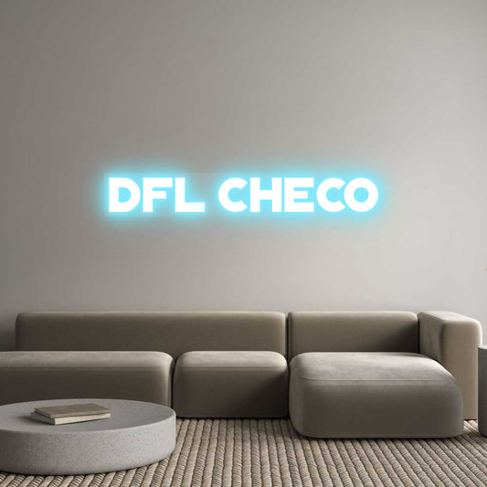 Custom Neon: DFL CHECO