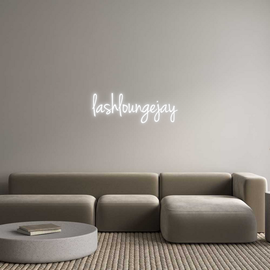 Custom Neon: lashloungejay