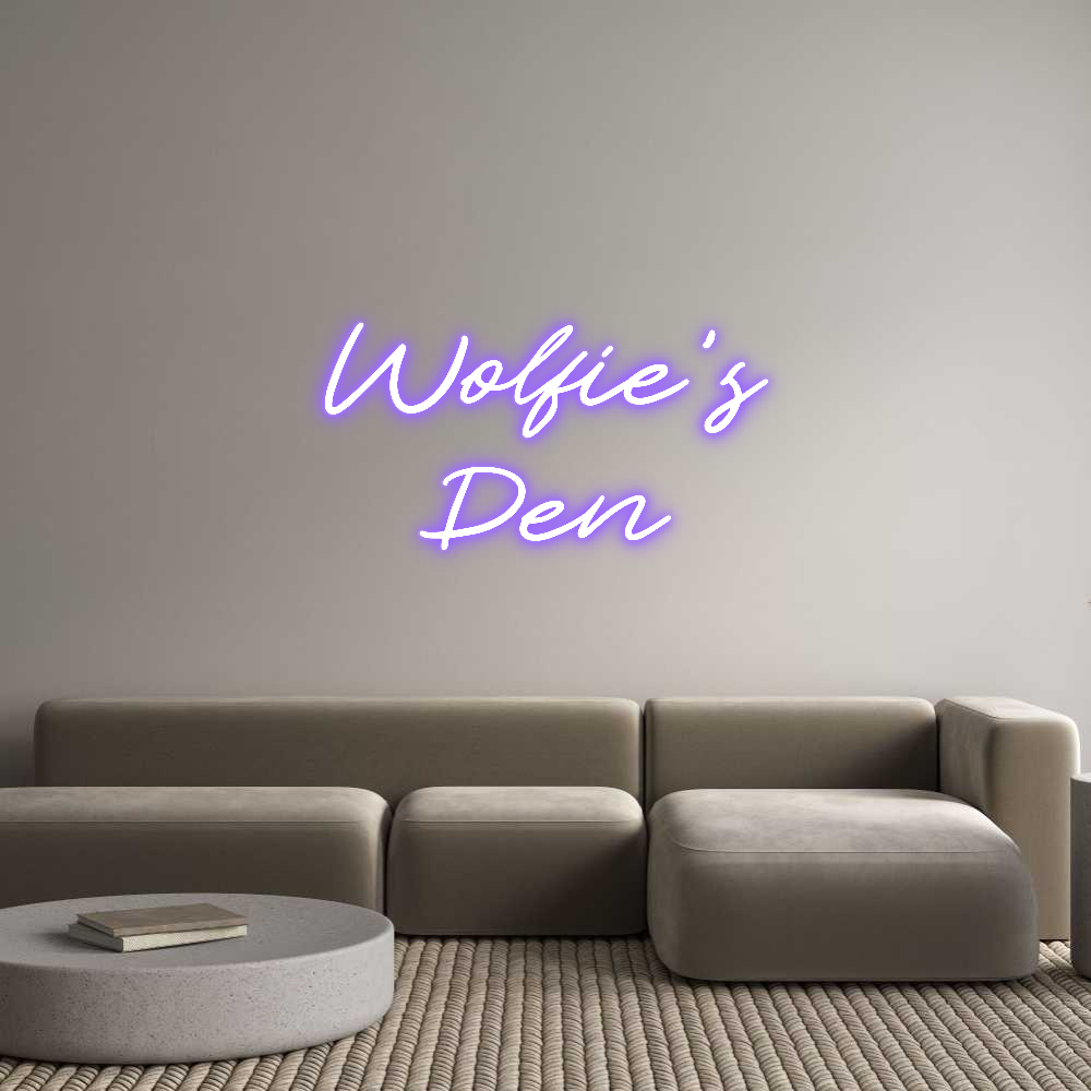 Custom Neon: Wolfie’s
Den