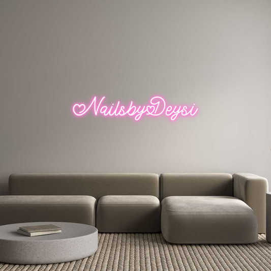 Custom Neon: NailsbyDeysi