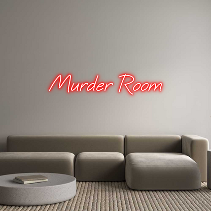 Custom Neon: Murder Room
