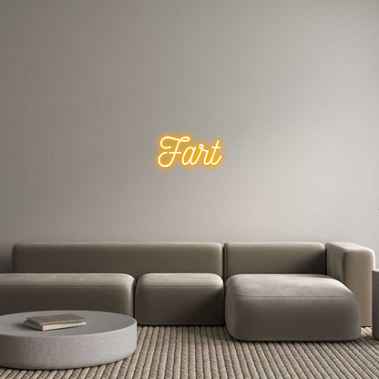 Custom Neon: Fart